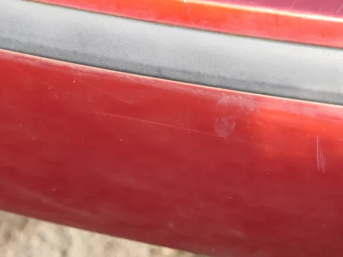 Skoda Fabia 6Y Kombi Stufenhec Stoßstange hinten Heckstoßstange rot braun LF3T (184630)