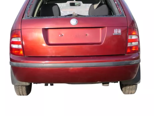 Skoda Fabia 6Y Kombi Stufenhec Stoßstange hinten Heckstoßstange rot braun LF3T (184630)