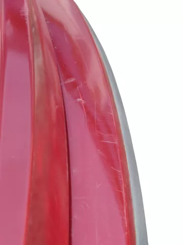 Skoda Fabia 6Y Kombi Stufenhec Stoßstange hinten Heckstoßstange rot braun LF3T (184630)