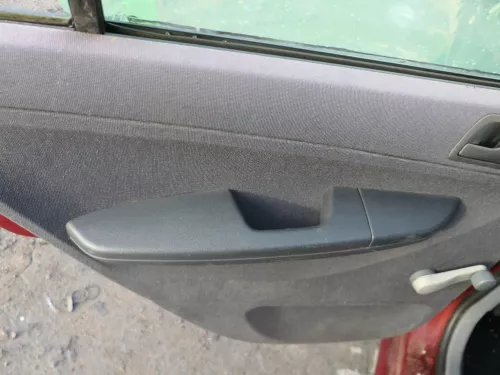 1 x Fabia 6Y Kombi Türverkleidung Verkleidung Tür hinten links schwarz anthrazit (184634)