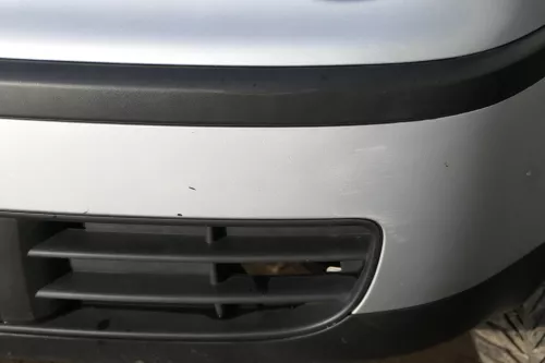 VW Polo 9N Stoßstange Frontstoßstange vorne silber LA7W (184643)