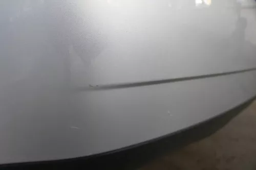 VW Polo 9N 9N3 Stoßstange Heckstoßstange hinten silber grau LA7W (184654)