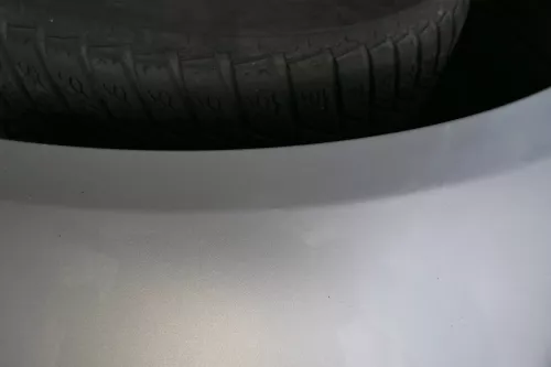 VW Polo 9N 9N3 Stoßstange Heckstoßstange hinten silber grau LA7W (184654)