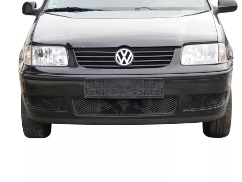 VW Polo 6N2 Stoßstange vorne Frontstoßstange Stoßfänger schwarz LC9Z (184659)