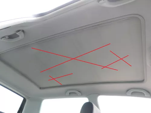 VW Polo 6N2 Himmel Innenraum Decke Dachhimmel Dach für Faltdach 2/3-Türer (184664)