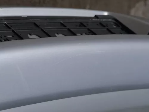 Seat Arosa 6H Stoßstange hinten grau silber LS7N Faceliftmodell Heckstoßstange (184686)