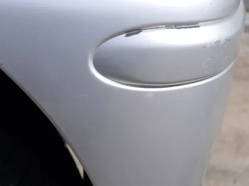 Seat Arosa 6H Stoßstange hinten grau silber LS7N Faceliftmodell Heckstoßstange (184686)