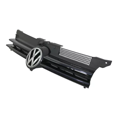 VW Golf 4 Grill Kühlergrill mit VW Zeichen Logo blau LC5M (184708)