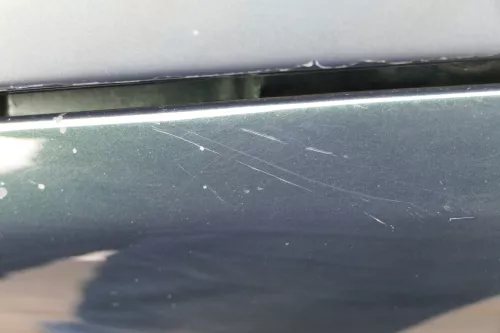 Skoda Fabia 6Y Kotflügel vorne link grün LF8C auch Kombi  (184737)