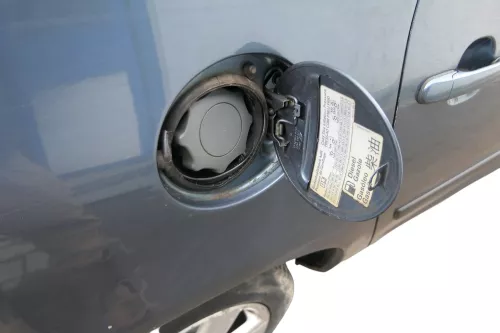 VW Sharan 7M Alhambra Tankdeckel Deckel Tank Tankverschluß blau LC5W Facelift (184757)