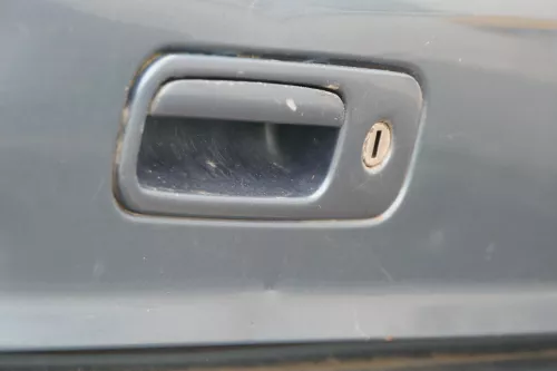 Polo 6N Golf 4  Lupo Griff Heckkklappe Heckklappengriff blau LC5W Öffner (184759)