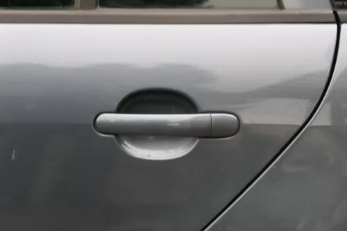 Fabia 6Y Combi Variant Kombi Tür hinten links grau LF7V - ohne Anbauteile (184799)