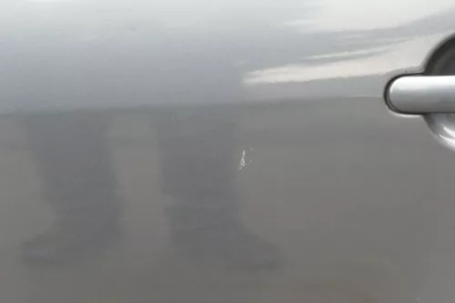 Fabia 6Y Combi Variant Kombi Tür hinten links grau LF7V - ohne Anbauteile (184799)