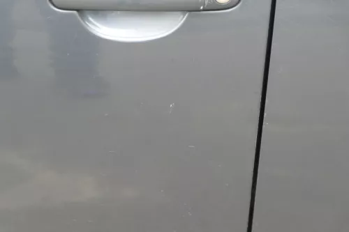 Fabia 6Y Kombi + Limousine Tür vorne links Fahrertür grau LC7V ohneAnba (184801)