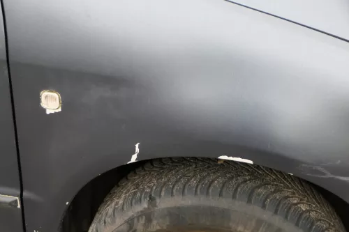 Skoda Fabia 6Y Kotflügel vorne rechts grau nachlackiert auch Kombi Facelift (184818)