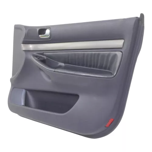1x A6 4B Türverkleidung Verkleidung Tür vorne rechts Leder blau royalblau (184872)