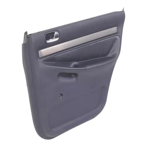 1x A6 4B Türverkleidung Verkleidung Tür hinten rechts Leder blau royalblau (184873)
