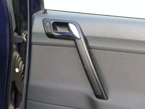 1x VW Polo 9N 9N3 Türverkleidung Verkleidung Tür hinten rechts 4/5-Türer dunkel  (184897)