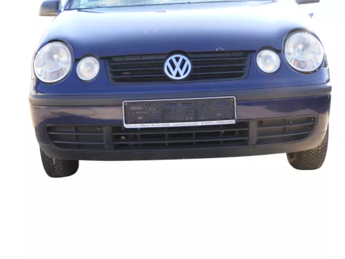 VW Polo 9N Stoßstange Frontstoßstange vorne blau LB5N (184905)