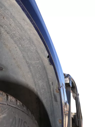 VW Polo 9N Kotflügel vorne rechts blau LB5N bis ca.Bj.2004  (184907)