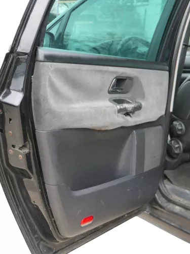1x VW Sharan 7M Türverkleidung Verkleidung Tür hinten links Facelift anthrazit (184936)