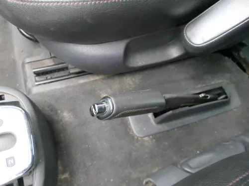 VW Sharan 7M Galaxy WGR Handbremse Feststellbremse Verkleidung Abdeckung Leder (184949)