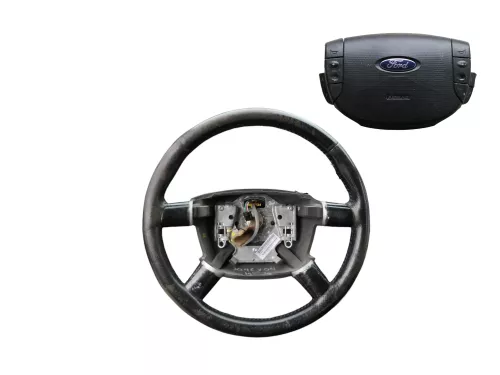 Q997 Ford Galaxy Lederlenkrad Lenkrad Airbag Multifunktionslenkrad Schalter
