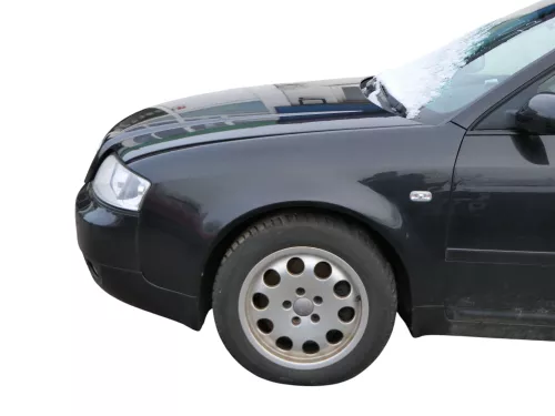 Audi A6 4B Facelift Kotflügel vorne links schwarz LZ9W (abca.Mitte 2002passend (184969)