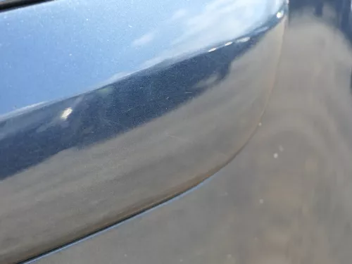 VW Golf 5 5M1 Plus Stoßstange vorne Frontstoßstange Stoßfänger LC5F blau SWR (185023)
