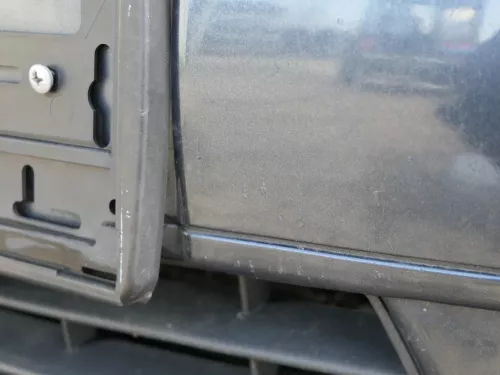VW Golf 5 5M1 Plus Stoßstange vorne Frontstoßstange Stoßfänger LC5F blau SWR (185023)