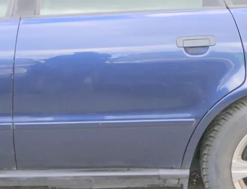 Audi A4 B5 Tür Türblatt hinten links blau LZ5T Kombi Limo (185059)