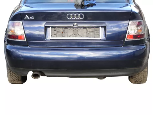 Audi A4 B5 Limousine Stoßstange hinten Heckstoßstange blau LZ5T biscaBj99 (185061)