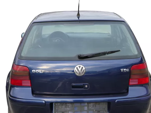 Golf 4 Limousine Heckklappe Kofferraumklappe Klappe hinten blau LB5N -ohneAnb (185084)