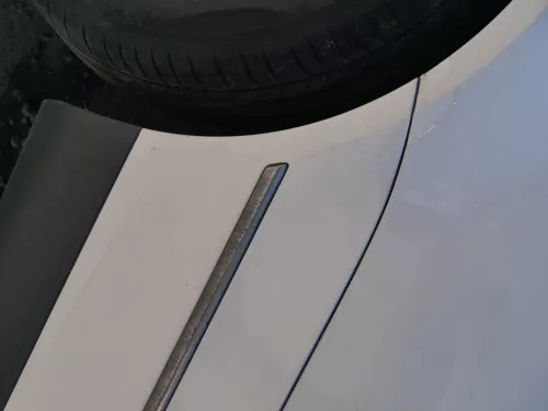 VW Passat 3C Kombi Stoßstange hinten Heckstoßstange Stoßfänger silber grau LA7W (185106)