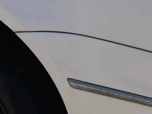 VW Passat 3C Kombi Stoßstange hinten Heckstoßstange Stoßfänger silber grau LA7W (185106)