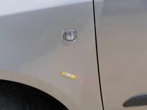Skoda Fabia 5J Kotflügel vorne links - braun LF8H auch Kombi (185110)