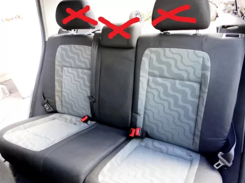 Skoda Fabia 5J 5itz Sitze hinten Rückbank Rücksitzbank 3 Punkt Gurt Isofix anthr (185119)