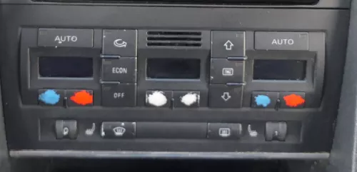 Audi A4 8E Steuergerät Klimaanlage Klimabedienteil 8E0820043AB /J Sitzheizung  (185150)