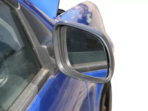 VW Golf 4 Bora manueller Spiegel vorne rechts Außenspiegel schwarz  (185166)