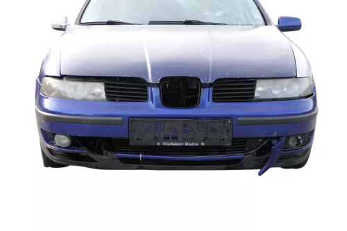 Leon 1M Toledo Stoßstange vorne Stoßfänger Grill blau LS5N (185177)