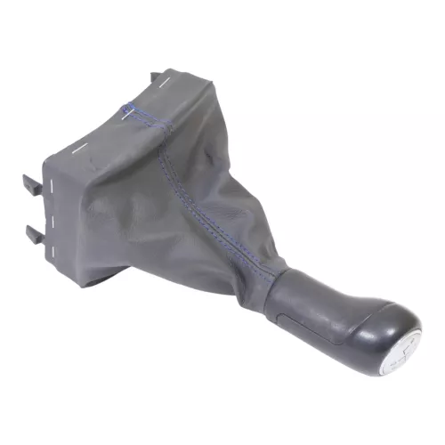 VW Polo 9N 9N3 Schaltknauf Schaltsack Schaltung 6Q1711113G Leder schwarz Goal (185197)