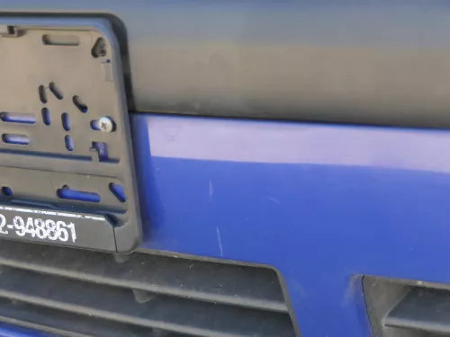 VW Golf 4 1J Stoßstange vorne Stoßfänger vorn blau LA5C (185207)