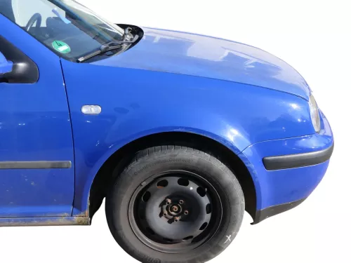 VW Golf 4 1J Kotflügel vorne rechts blau LA5C