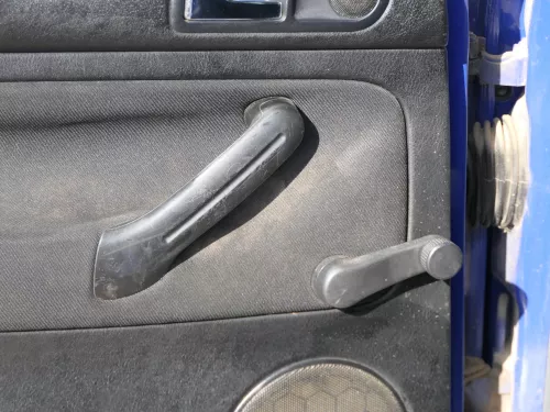 1x VW Golf 4 1J Kombi Türverkleidung Verkleidung Tür hinten links schwarz (185216)