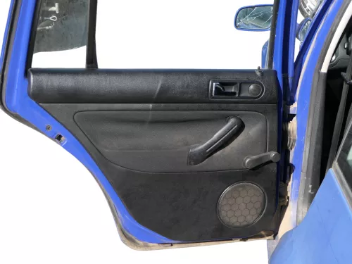 1x VW Golf 4 1J Kombi Türverkleidung Verkleidung Tür hinten links schwarz (185216)