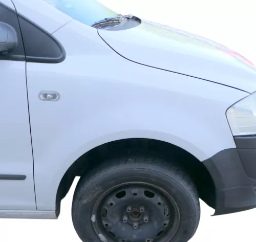 VW Fox 5Z Kotflügel vorne rechts weiß LB9A (185227)
