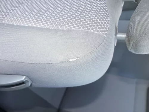 VW Fox Sitz Fahrersitz vorne links OHNEAirbag höhenverstellbar (185241)