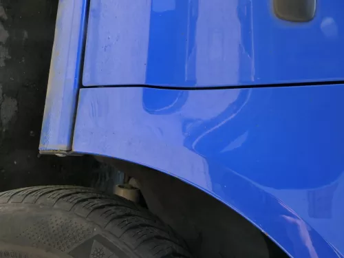 VW Polo 9N Kotflügel vorne rechts blau LA5F bis ca.Bj.2004 (185249)