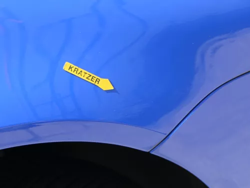 VW Polo 9N Kotflügel vorne rechts blau LA5F bis ca.Bj.2004  (185249)