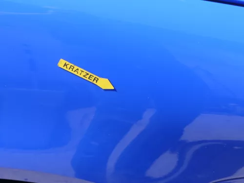 VW Polo 9N Kotflügel vorne rechts blau LA5F bis ca.Bj.2004  (185249)